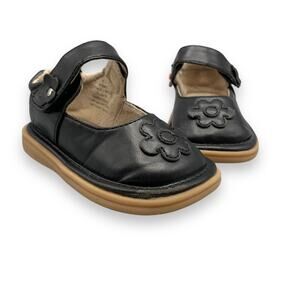 Mooshu Mary Jane Shoes Size 4 Navy Leather Squeaker Trainer RSMJ Girls